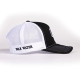 BLACK/WHITE- WHITE FIST HAT